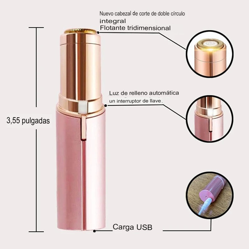 ✨Depilador Facial Portátil USB | Depilación Precisa y Sin Dolor en Cualquier Momiento🪒
