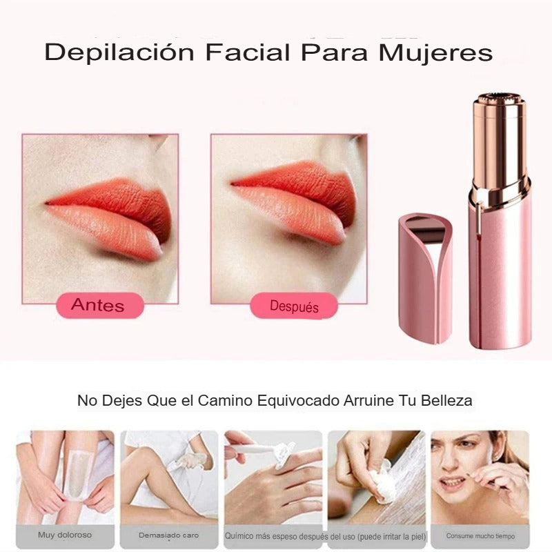 ✨Depilador Facial Portátil USB | Depilación Precisa y Sin Dolor en Cualquier Momiento🪒