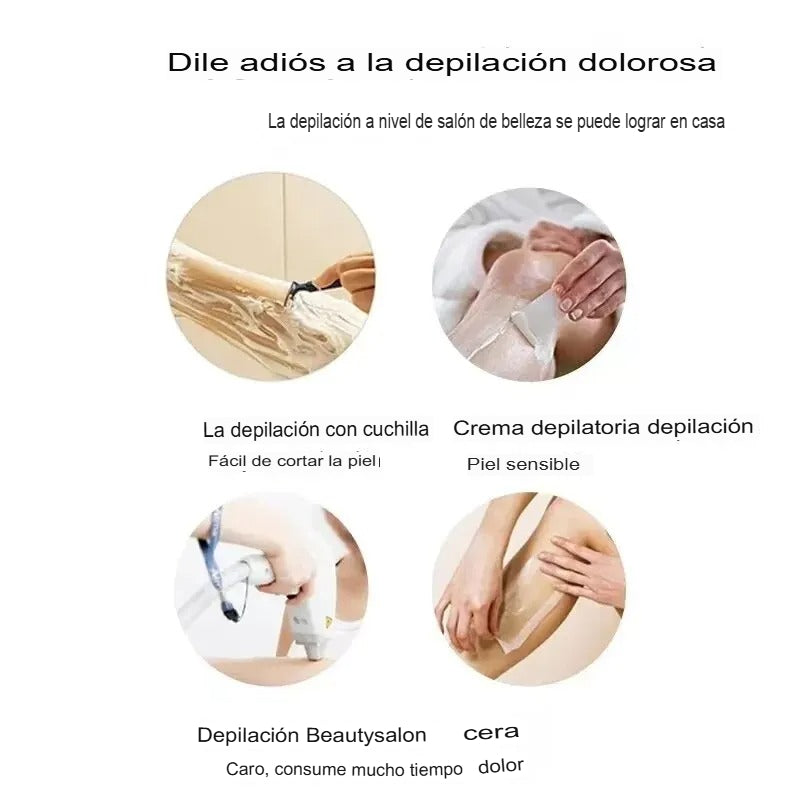 ✨Depiladora de Fricción de Cristal | ¡Piel Suave Sin Dolor!💖🪒