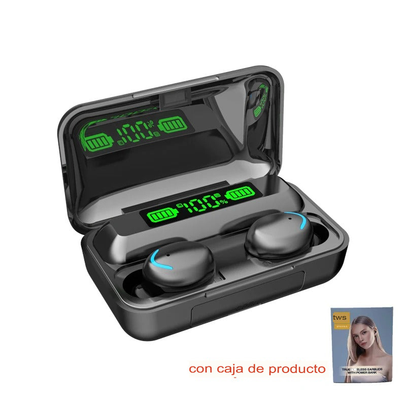 🎧Mini Auriculares Bluetooth con Pantalla | Sonido HIFI y autonomía superior 🔋🎶