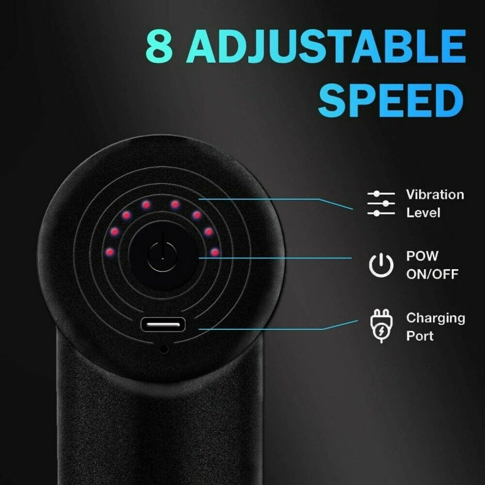 🔥 Pistola de Masaje con estuche — Dile Adiós a la Tensión y Aprovecha la Oferta Antes de que se Agote 💥