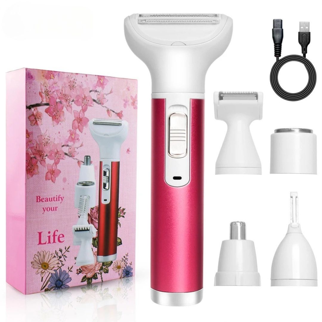 💄Kit Beauty 4 en 1 de Depilación Femenina | La Solución Completa para tus Cuidados Personales en Casa🪒