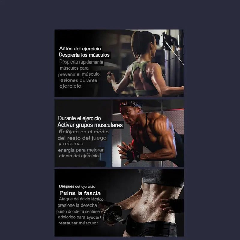 💆♂️Masajeador de Mano Inovador – Alivio Muscular Profundo e Eficaz💆♂️