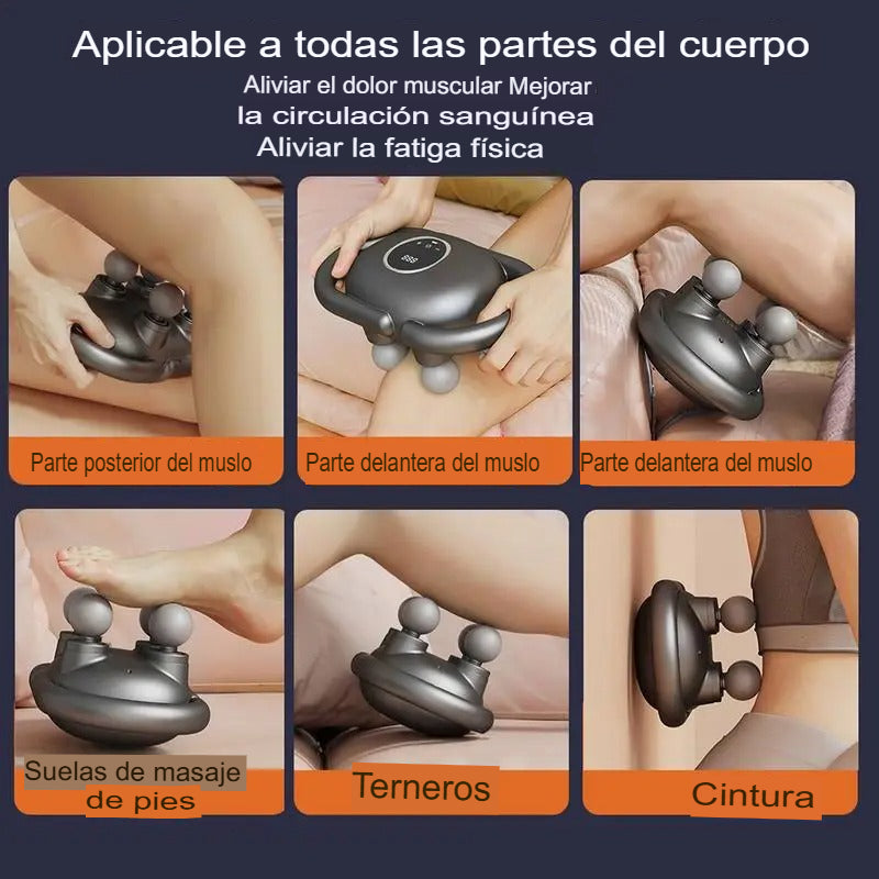💆♂️Masajeador de Mano Inovador – Alivio Muscular Profundo e Eficaz💆♂️