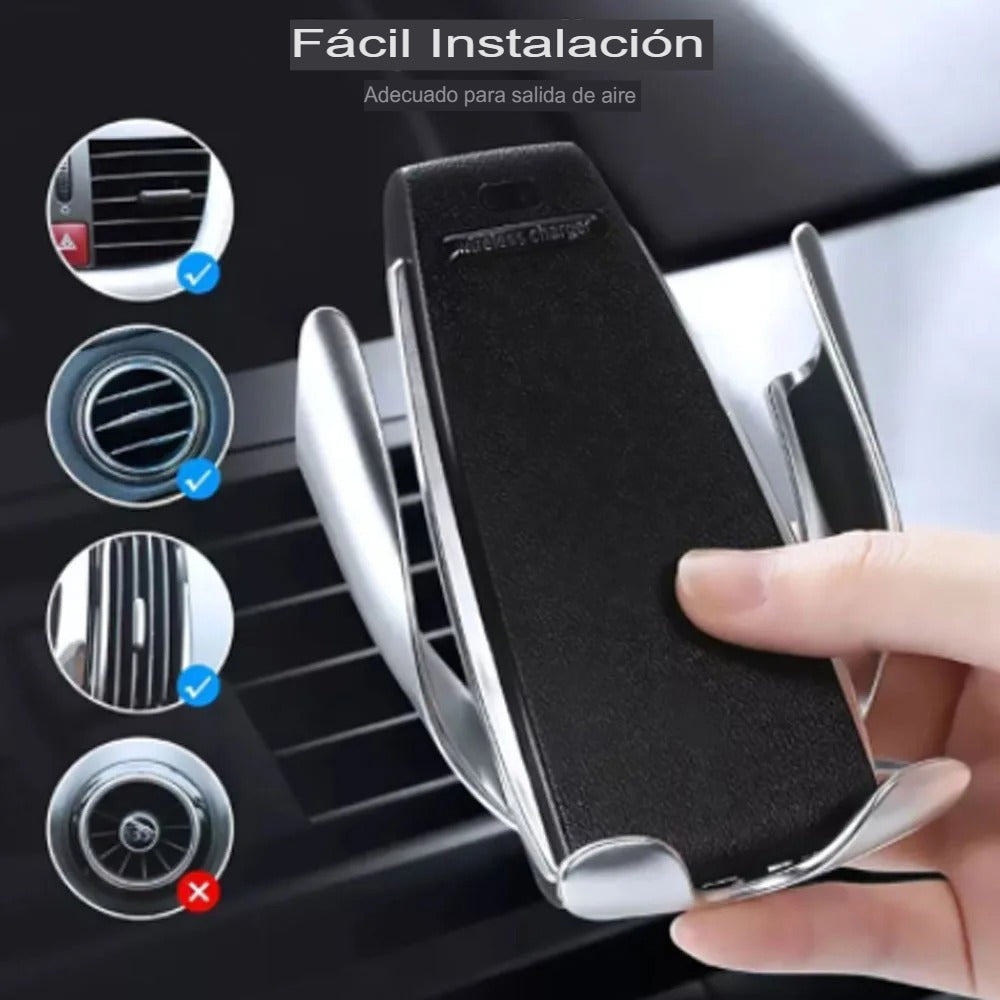 📱Soporte Cargador Inalámbrico para Coche: Comodidad y Tecnología🚗⚡