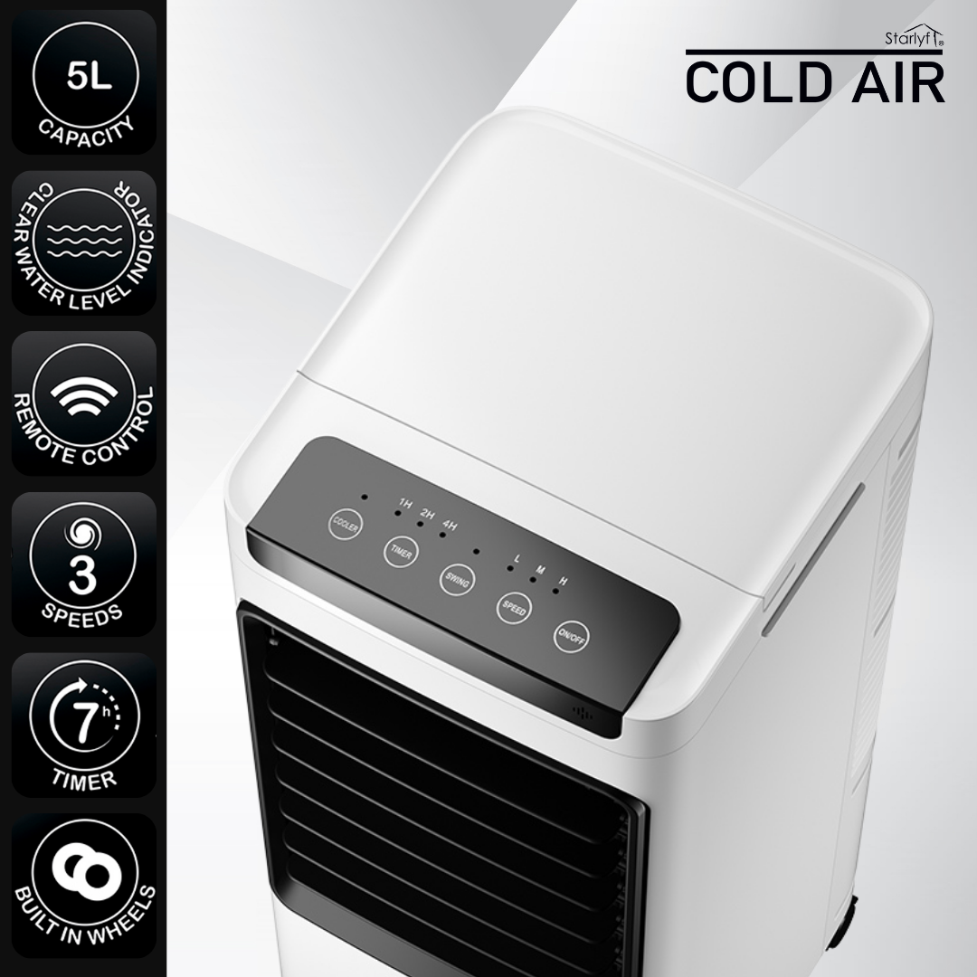 ❄️ Cold Air 3 en 1 – ¡Adiós Calor, Hola Confort! 🌬️