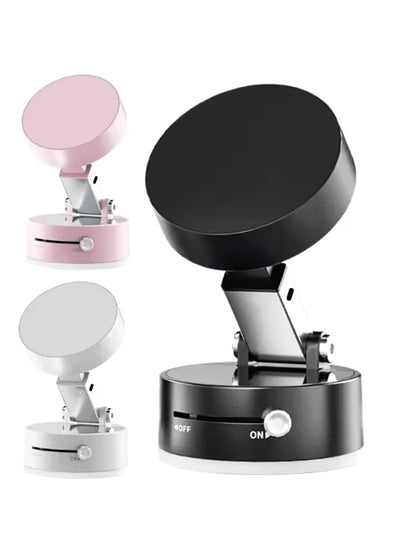 Soporte magnético para teléfono móvil al vacío, soporte universal para teléfono móvil, ventosa de fuerza industrial y de vacío con brazo telescópico ajustable, soporte magnético giratorio