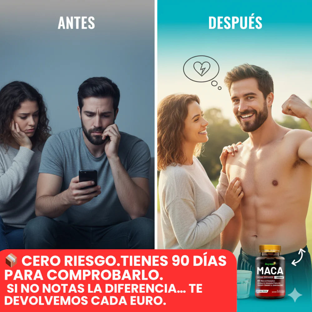🌿 Oferta 2 × 1 Hoy — Maca Andina Extra Strength™: La Alternativa Natural al Viagra (1 Frasco = 1 Mes Completo)