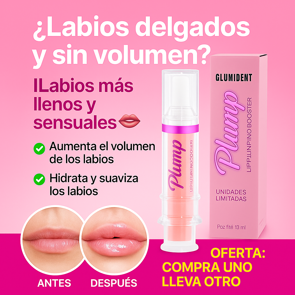 👄 Lip Gloss Voluminizador Instantáneo ¡Labios más carnosos, sensuales y brillantes en segundos! ✨💋