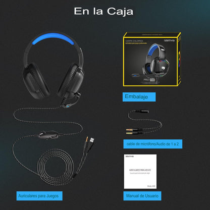 Auriculares Gaming con Micrófono - Alta calidad de sonido 🎧