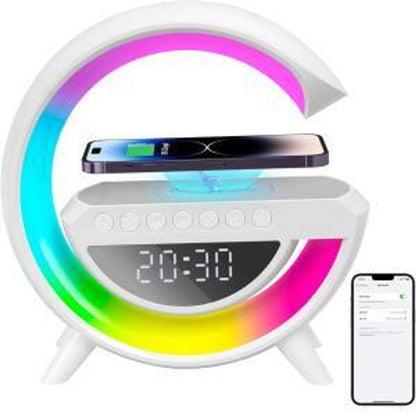 💡 Cargador Inalámbrico LED G Multifuncional 3.0: Iluminación, Carga y Música en Un Solo Dispositivo 🎶📱
