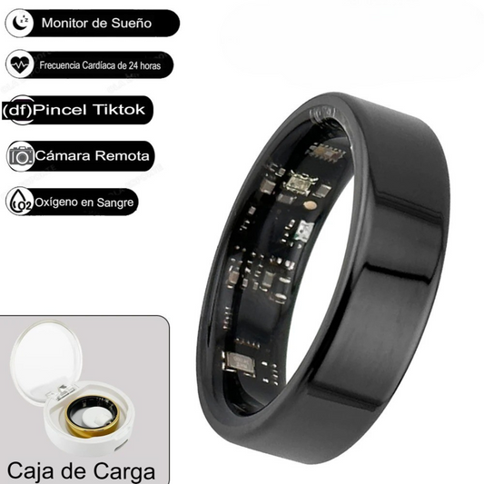 💍Anillo Inteligente con Estuche de Carga | Tecnología y Estilo en Tu Mano🧑‍💻💖