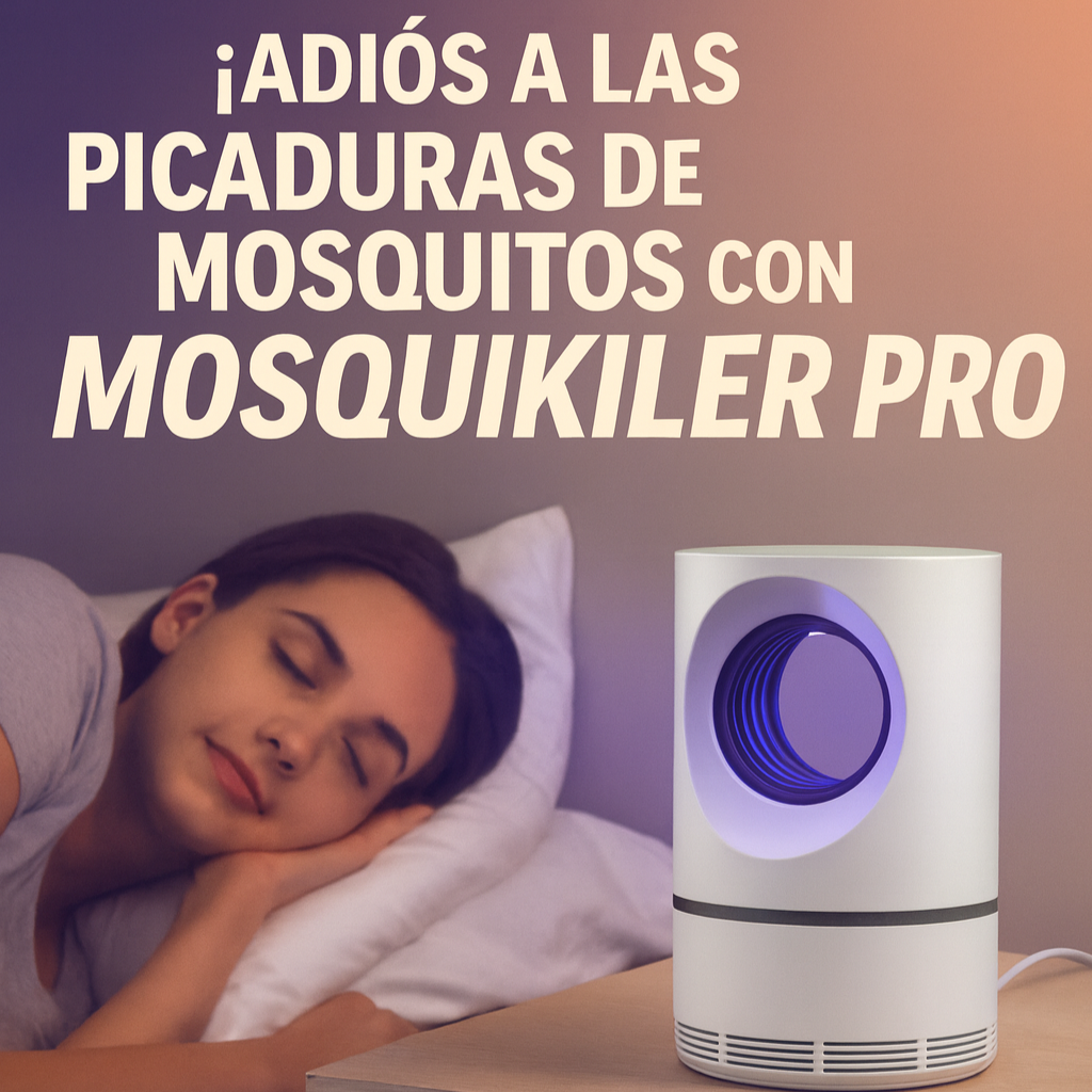 🔥 Lámpara Antimosquitos EcoLED por Succión – Potencia, Diseño Premium y Eficiencia Garantizada 🦟