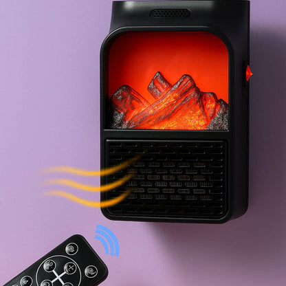 🔥 CALEFACTOR POTENTE 1000W™ – Calefactor portátil POTENTE efecto chimenea 1000 W ¡Adiós al frío congelante! 🪵