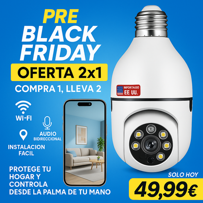 🛡️ 2x1 CamSafe360™ – La revolución en vigilancia casera 🔥