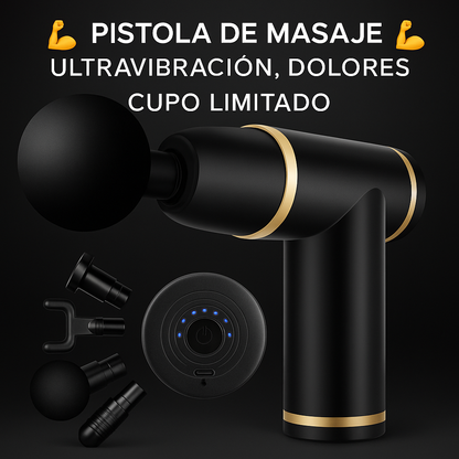 🔥 Pistola de Masaje con estuche — Dile Adiós a la Tensión y Aprovecha la Oferta Antes de que se Agote 💥