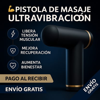 🔥 Pistola de Masaje con estuche — Dile Adiós a la Tensión y Aprovecha la Oferta Antes de que se Agote 💥