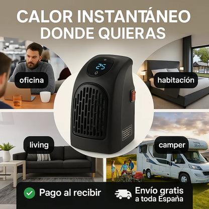 🌡️ CALEFACTOR MAX PORTATIL -60% SOLO HOY APROVECHA + Calor inmediato sin gastar de más 🔥