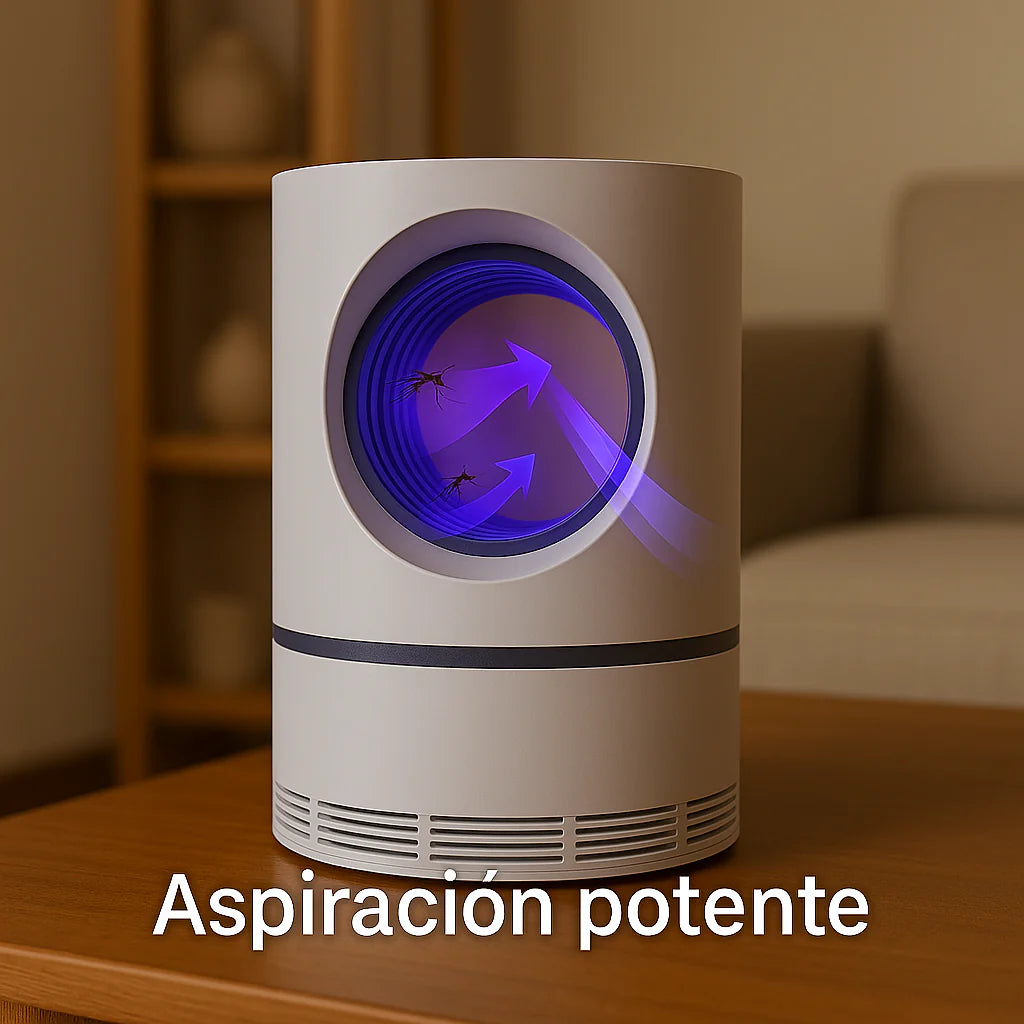 🔥 Lámpara Antimosquitos EcoLED por Succión – Potencia, Diseño Premium y Eficiencia Garantizada 🦟