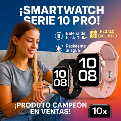 ⌚️ AirWatch Series 10 PRO + Caja y Cargador por Inducción + REGALO EXCLUSIVO SOLO HOY 🔥