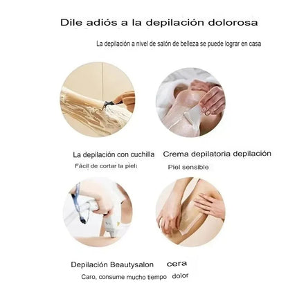 ✨Depiladora de Fricción de Cristal | ¡Piel Suave Sin Dolor!💖🪒