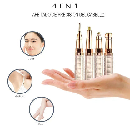 ✨Depilador de Cejas 4 en 1 | Precisión y Suavidad en un Solo Toque💖