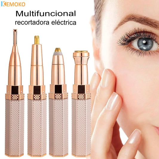 ✨Depilador de Cejas 4 en 1 | Precisión y Suavidad en un Solo Toque💖
