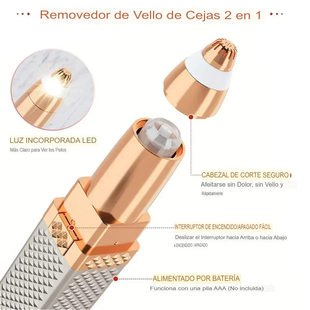 ✨Depilador de Cejas 4 en 1 | Precisión y Suavidad en un Solo Toque💖