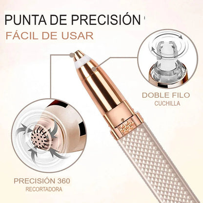 ✨Depilador de Cejas 4 en 1 | Precisión y Suavidad en un Solo Toque💖