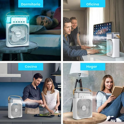 ❄️ Aire acondicionado portátil con agua y hielo 💧 – ¡enfría en segundos! ⚡️🔥