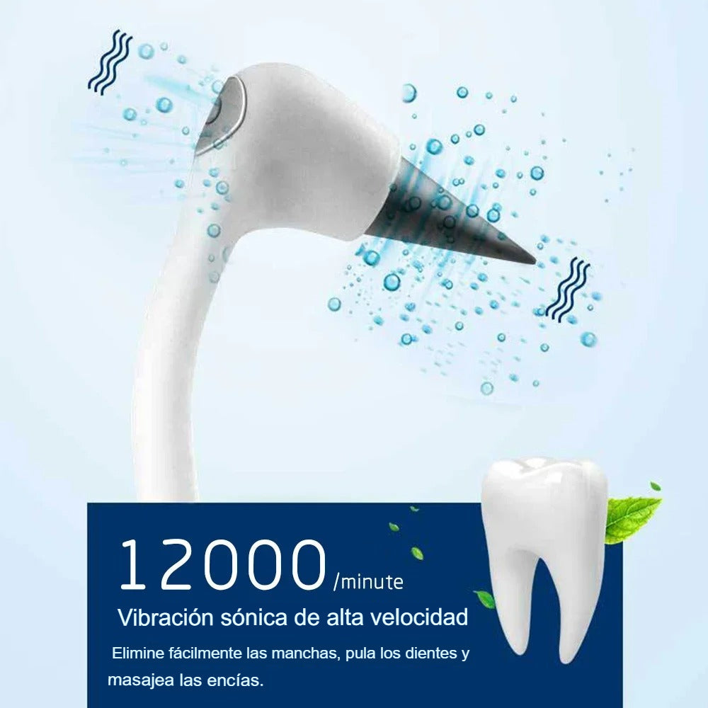 🦷Limpiador Dental Ultrasónico 5 en 1 con Luz LED | Elimina Placa, Sarro y Manchas💎