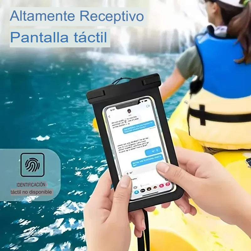 📱Funda Impermeable para Móvil | Protección Total en Playa, Piscina y Aventura🌊🏖️