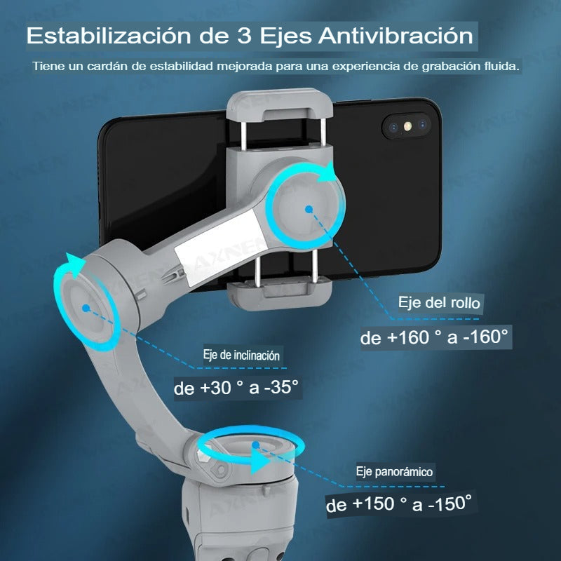 📸Gimbal para Móvil | Estabiliza tu Imágenes y Vídeos al Instante📱