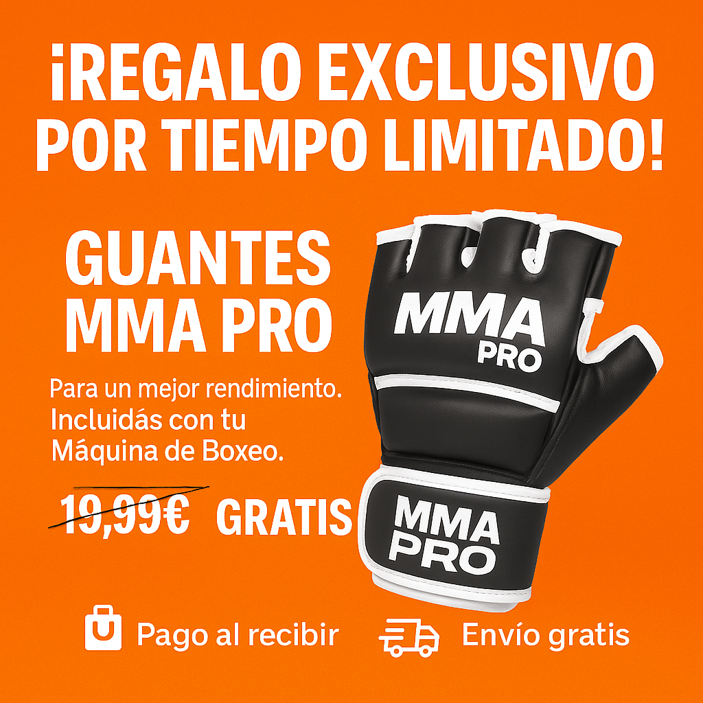 🎶 MÁQUINA DE BOXEO MUSICAL + GUANTES MMA PRO GRATIS! 🥊 + Spotify Premium Gratis