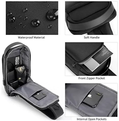 Bolso cruzado antirrobo negro - additional image 7