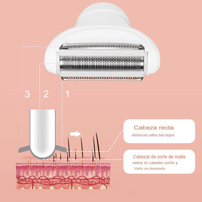 💄Kit Beauty 4 en 1 de Depilación Femenina | La Solución Completa para tus Cuidados Personales en Casa🪒