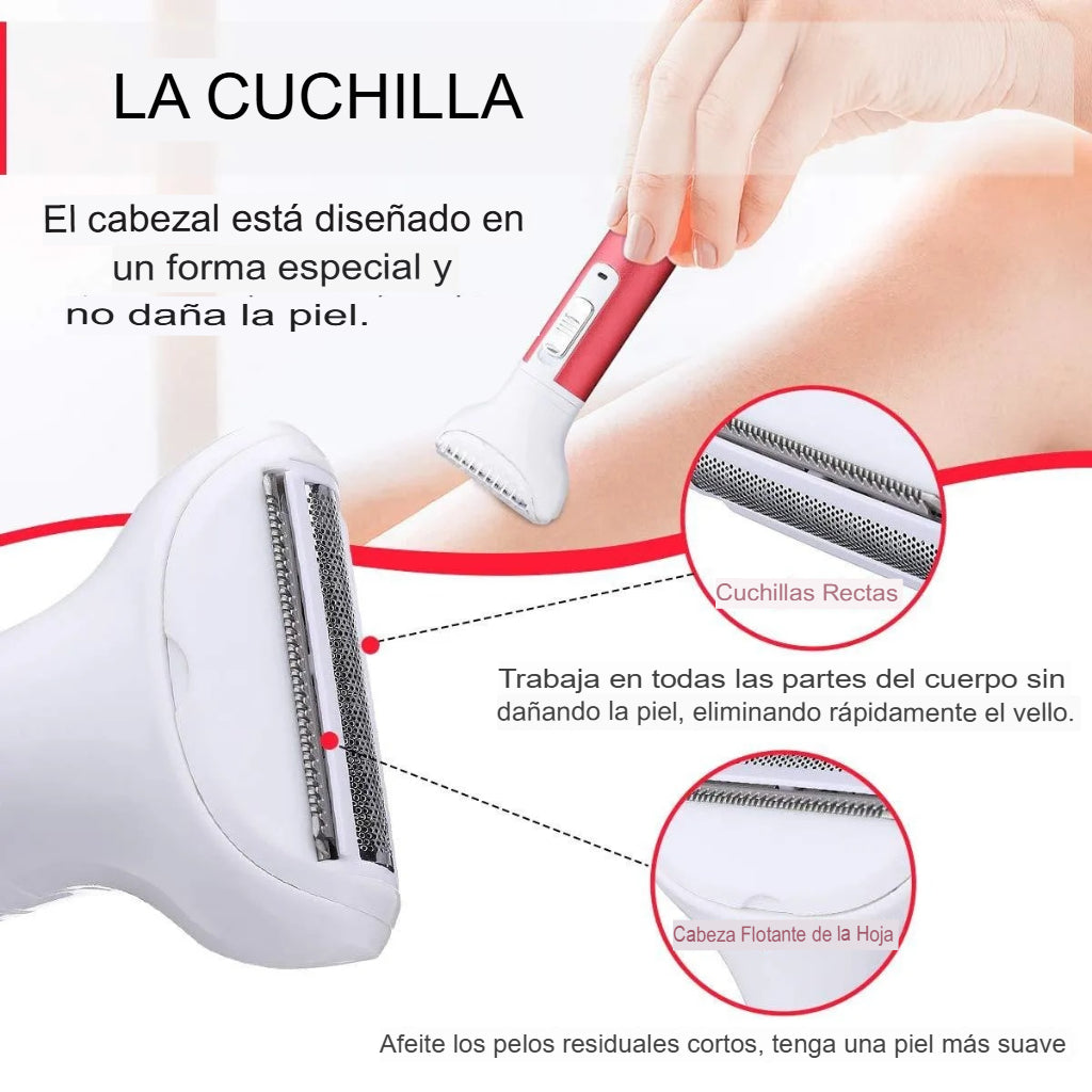 💄Kit Beauty 4 en 1 de Depilación Femenina | La Solución Completa para tus Cuidados Personales en Casa🪒