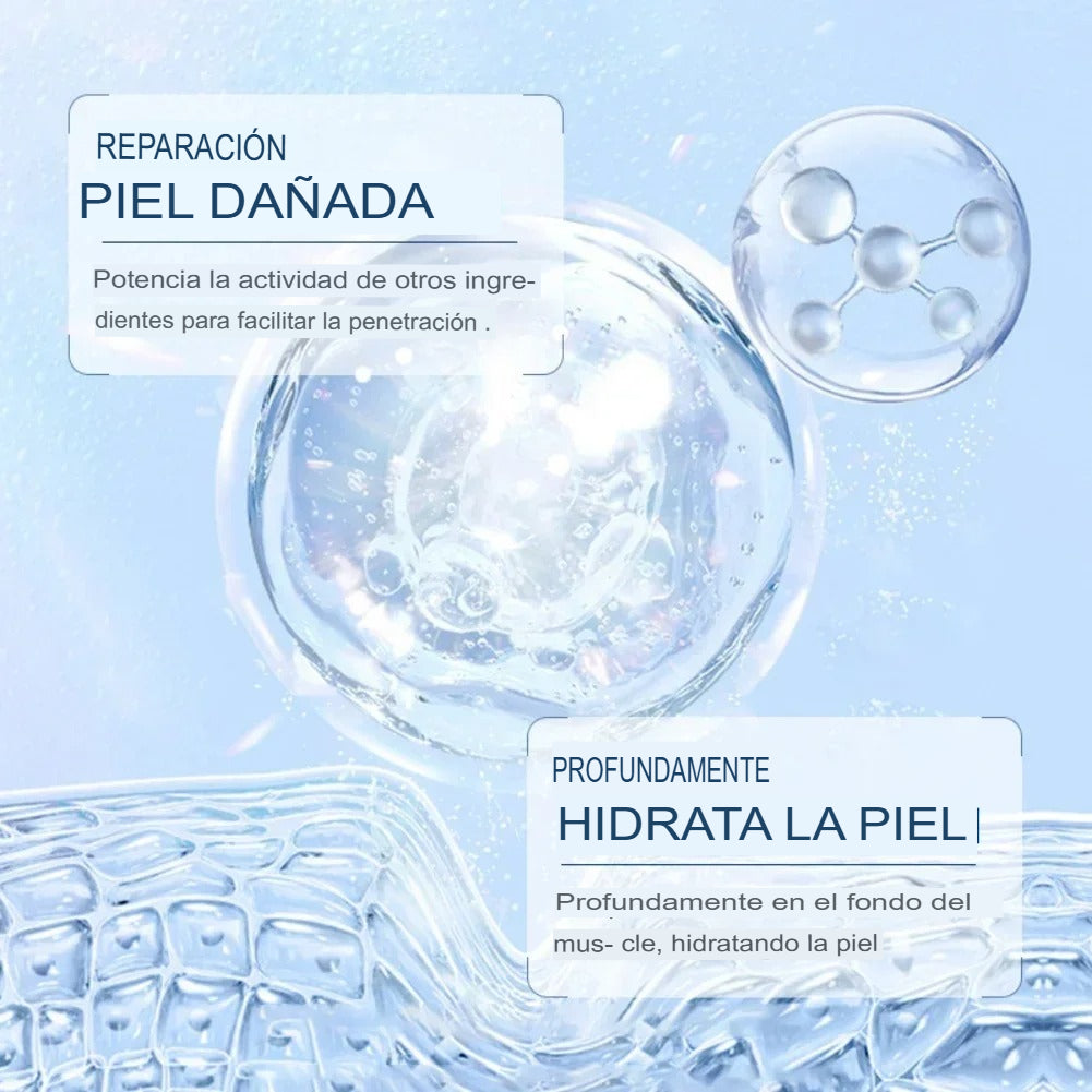 Máscara Facial con Ácido Hialurónico | Pack 4 Unidades para una Piel Hidratada y Rejuvenecida💧