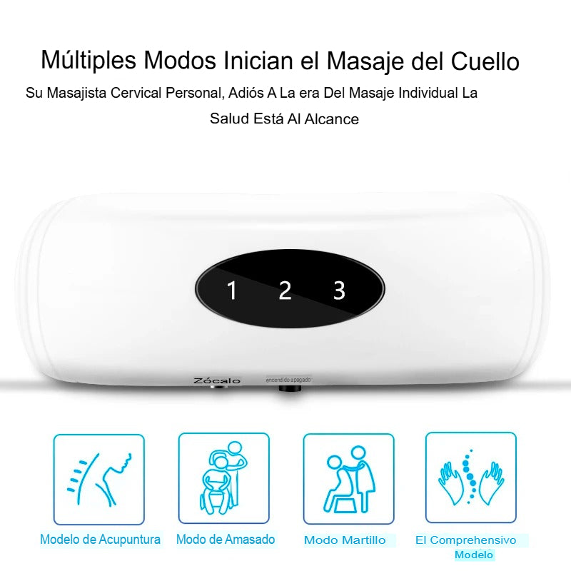 💆‍♀️Masajeador Cervical Portátil | Alivio de Tensión y Dolor en el Cuello y Hombros💆‍♀️