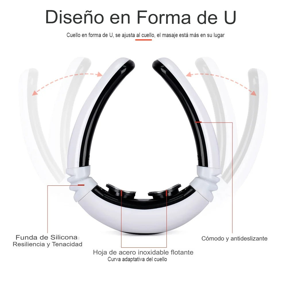 💆‍♀️Masajeador Cervical Portátil | Alivio de Tensión y Dolor en el Cuello y Hombros💆‍♀️