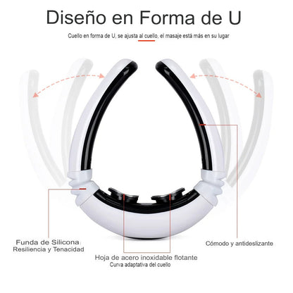 💆‍♀️Masajeador Cervical Portátil | Alivio de Tensión y Dolor en el Cuello y Hombros💆‍♀️