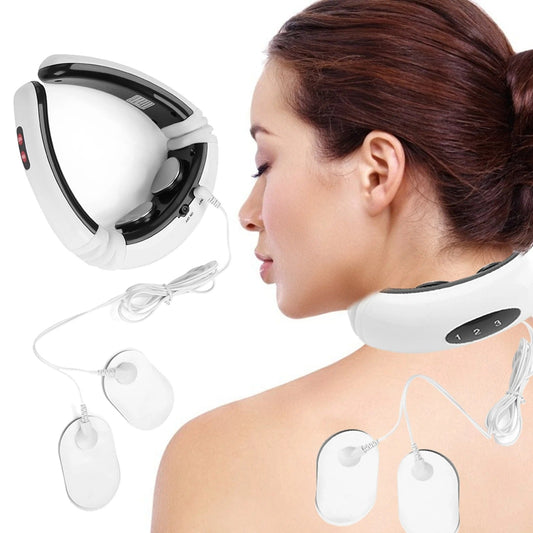 💆‍♀️Masajeador Cervical Portátil | Alivio de Tensión y Dolor en el Cuello y Hombros💆‍♀️