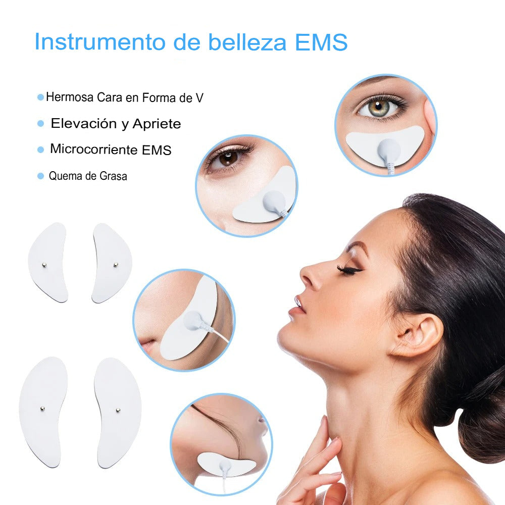 🌟 Masajeador Facial EMS | Revitaliza tu piel con tecnología avanzada 🌟
