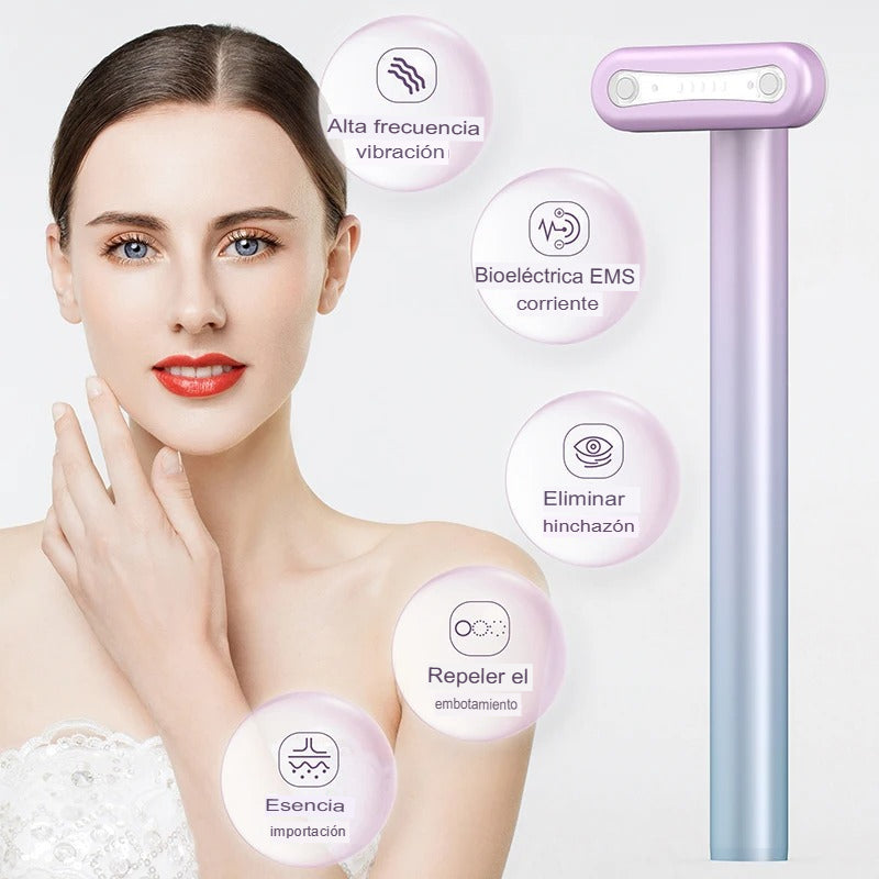 🌟Masajeador Facial en Forma de Varita | Rejuvenesça Sua Pele com Tecnologia Avançada💆💆‍♀️