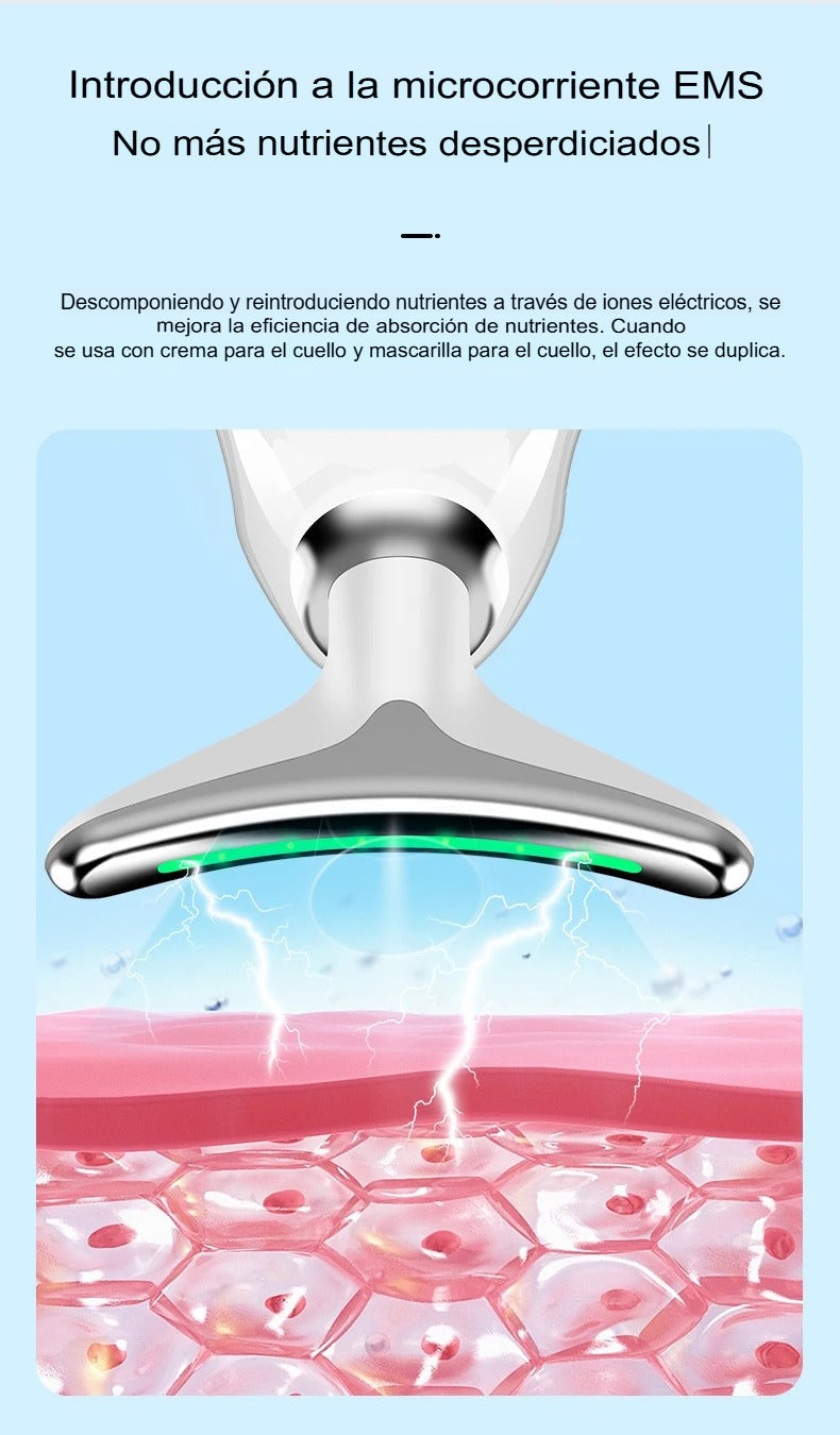 🌟 Masajeador Facial Antiedad Multifuncional – Limpieza y Revitalización para tu Piel