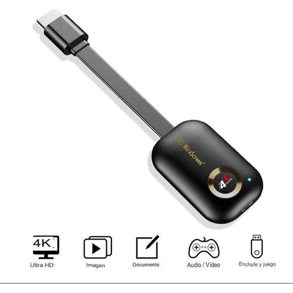 📺 Mirascreen G9 Plus – Conecta tu Móvil a la TV en 4K sin Cables! 🎥