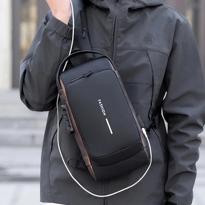🎒Mochila Antirrobo para Hombre – Seguridad y Estilo en un Solo Diseño👮