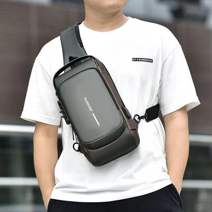 🎒Mochila Antirrobo para Hombre – Seguridad y Estilo en un Solo Diseño👮