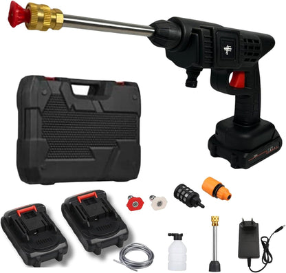 💦 PISTOLA ALTA PRESIÓN PRO + 2 BATERÍAS 48 V CON ESTUCHE – ¡ÚLTIMAS UNIDADES! 🔥