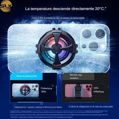 ❄️Enfriador Magnético para Móvil | Mantén tu Smartphone a la Temperatura Ideal❄️